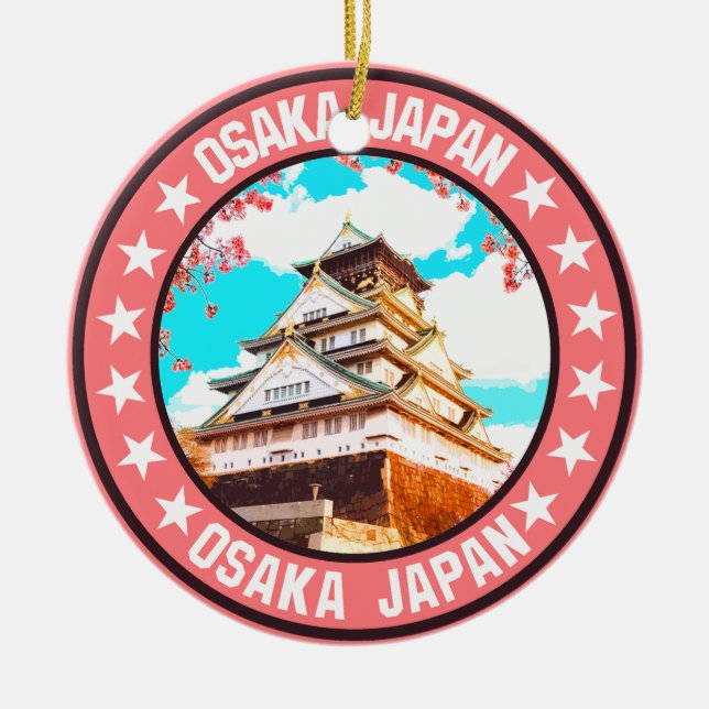 Ozaka                                              ceramic tree decoration (Front)
