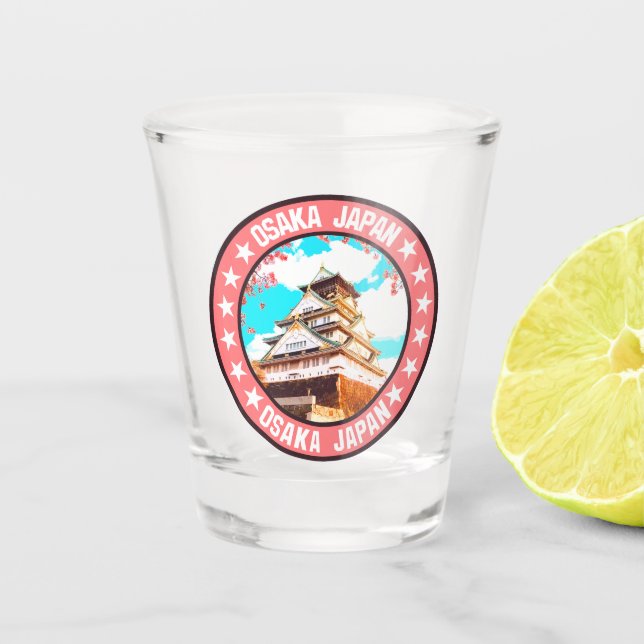 Ozaka                                              shot glass (Front)