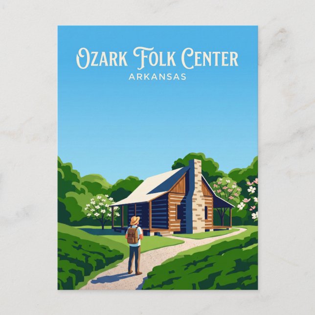 Ozark Folk Centre State Park USA Postcard (Front)