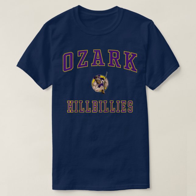 Ozark High School Hillbillies  T-Shirt (Design Front)