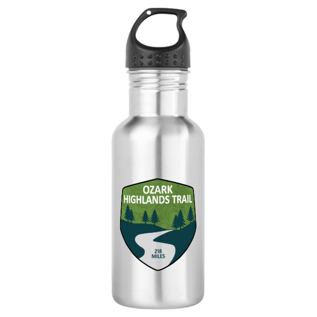 Ozark Highlands Trail 532 Ml Water Bottle (Front)