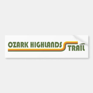 Ozark Highlands Trail Arkansas Bumper Sticker