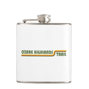 Ozark Highlands Trail Arkansas Hip Flask