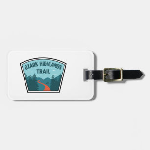 Ozark Highlands Trail Luggage Tag