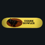 Ozark Howler Skateboard<br><div class="desc">As you cruise down the pavement on your skateboard, show your original style with a different kind of speed demon on your deck. You move fast and smooth, like the Ozark Howler, a shaggy, horned beast of the mountains of the American South. The Ozark Howler is a true wild spirit,...</div>