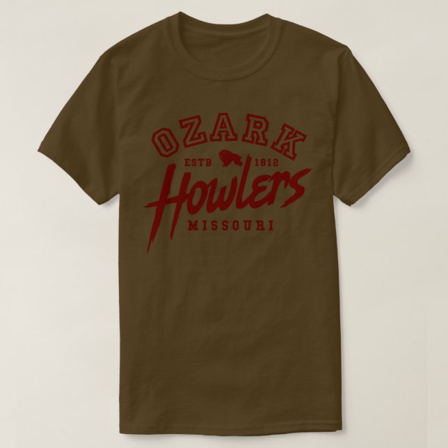 Ozark Howlers T-Shirt (Design Front)