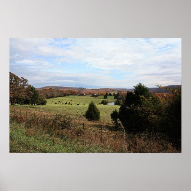 Ozark Landscape Print (Front)