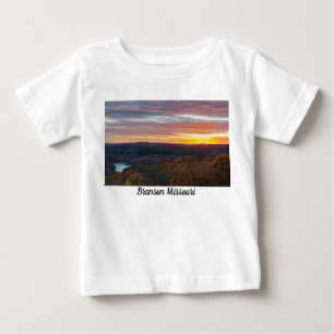 Ozark Mountains Autumn Sunset Baby T-shirt