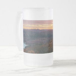 Ozark Mountains Autumn Sunset Frosted Mug