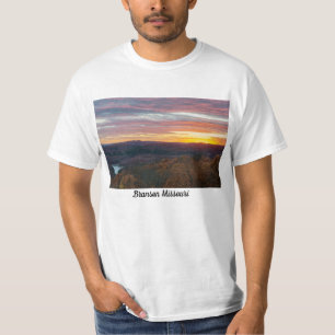 Ozark Mountains Autumn Sunset T-shirt