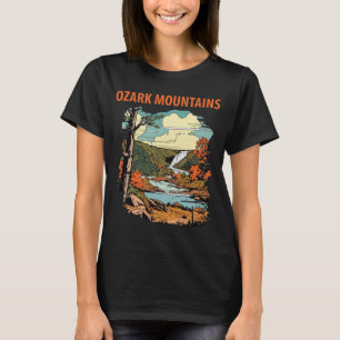 Ozark Mountains River Fall Travel T-Shirt