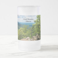 Ozark National Forest Cliff View Frosted Glass Bee