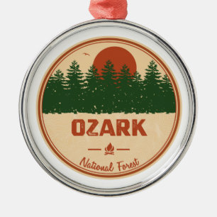 Ozark National Forest Metal Tree Decoration