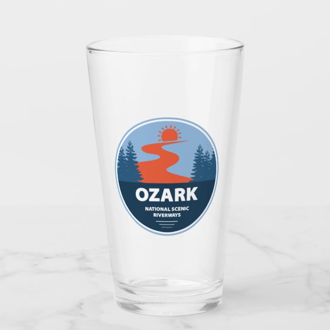Ozark National Scenic Riverways Glass (Front)