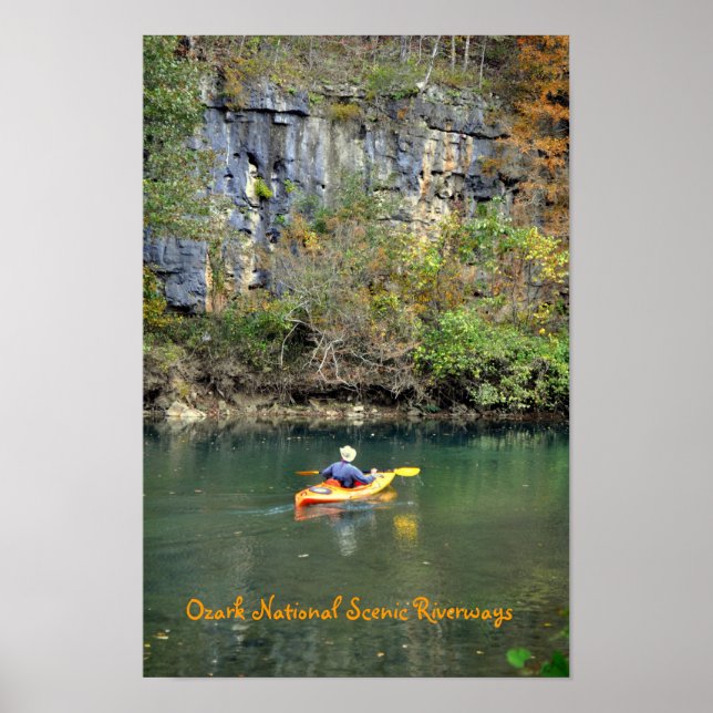 Ozark National Scenic Riverways Poster (Front)