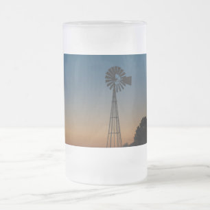 Ozark Windmill Sunset Frosted Mug
