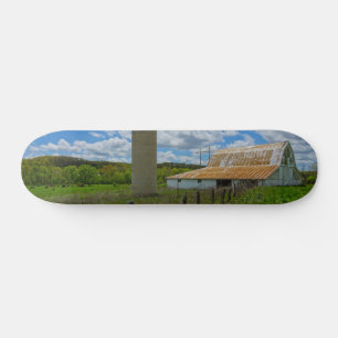 Ozarks Old Barn and Silo Skateboard