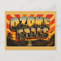 Ozone Falls TN Waterfall Gorge Forest Art