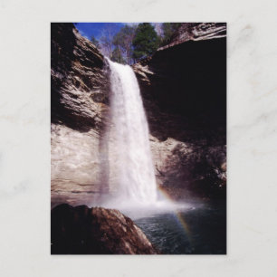Ozone Falls Waterfall Photography Rainbow Postcard
