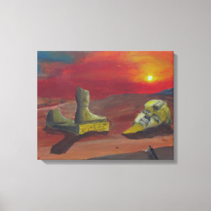 Ozymandias Canvas Print