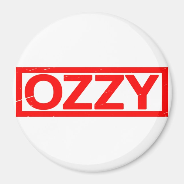 Ozzy Stamp Magnet (Front)