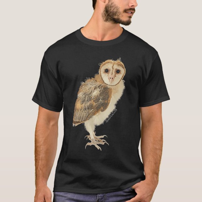 Ozzy the Barn Owl T-Shirt (Front)