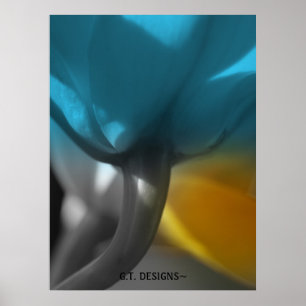 P1016531-1, G.T. DESIGNS~An orchids view collectio Poster