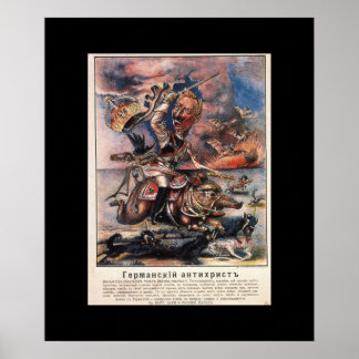 P1331 - The German Anti-Christ_Propaganda Poster