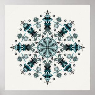 P2 Mandala Poster
