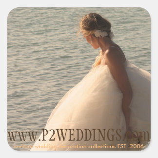 P2 Weddings Small Stickers