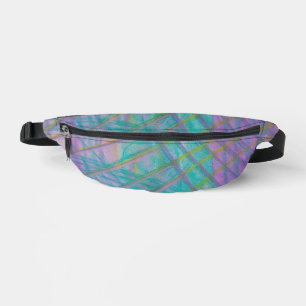 P34 Unique Colourful Abstract Art Bum Bags