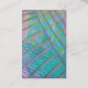 P34 Unique Colourful Abstract Art Business Card