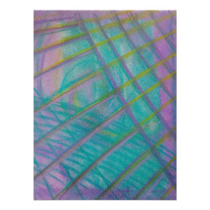 P34 Unique Colourful Abstract Art Poster