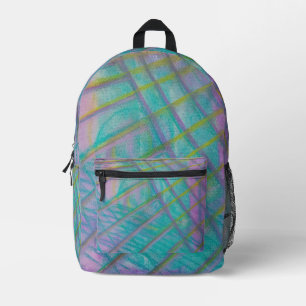 P34 Unique Colourful Abstract Art Printed Backpack
