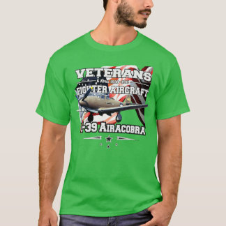 P39 Airacobra fighter aircraft T-Shirt