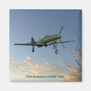 P39 Airacobra Magnet