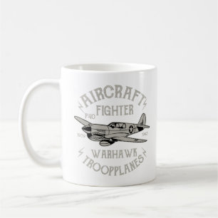 P40 Aircraft Fighter Coffee Mug