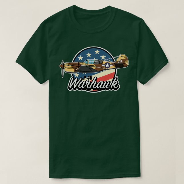 P40 Warhawk T-Shirt (Design Front)