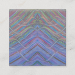 P40M Unique Colourful Abstract Art Calling Card