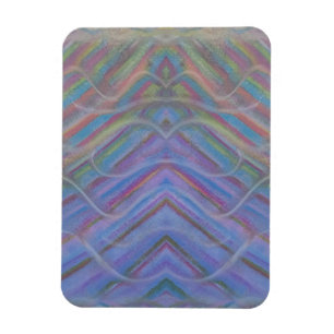 P40M Unique Colourful Abstract Art Magnet