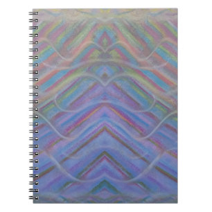 P40M Unique Colourful Abstract Art Notebook