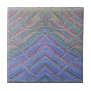 P40M Unique Colourful Abstract Art Tile