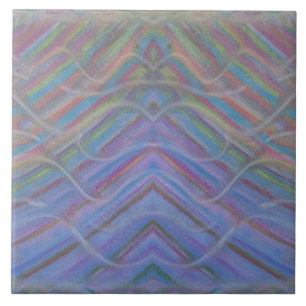 P40M Unique Colourful Abstract Art Tile
