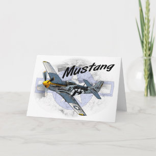 P51 Mustang Card