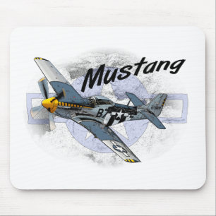 P51 Mustang Mouse Mat