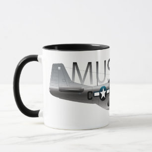 P51 Mustang Mug