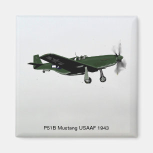 P51B Mustang Magnet