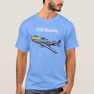 P51D Mustang Fighter T-Shirt