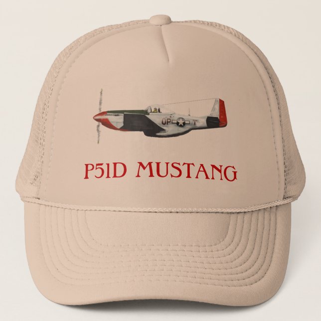 p51d Mustang Trucker Hat (Front)