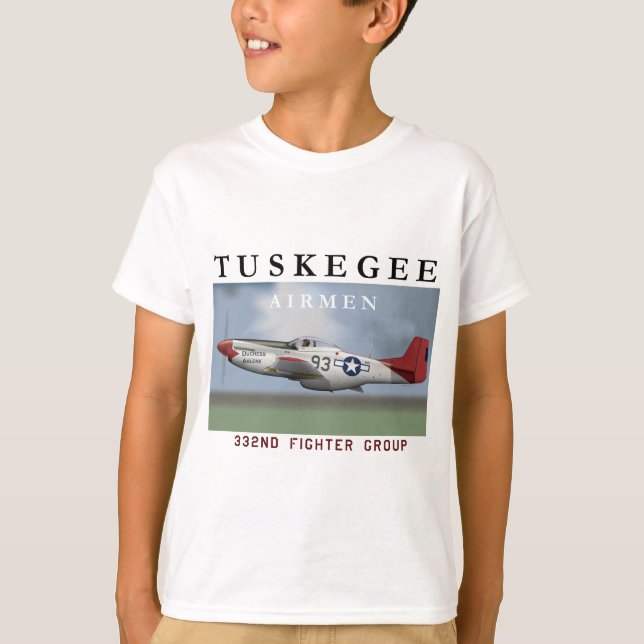 P51D "Red Tail" Mustang T-Shirt (Front)
